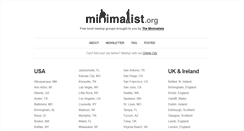 Desktop Screenshot of minimalist.org